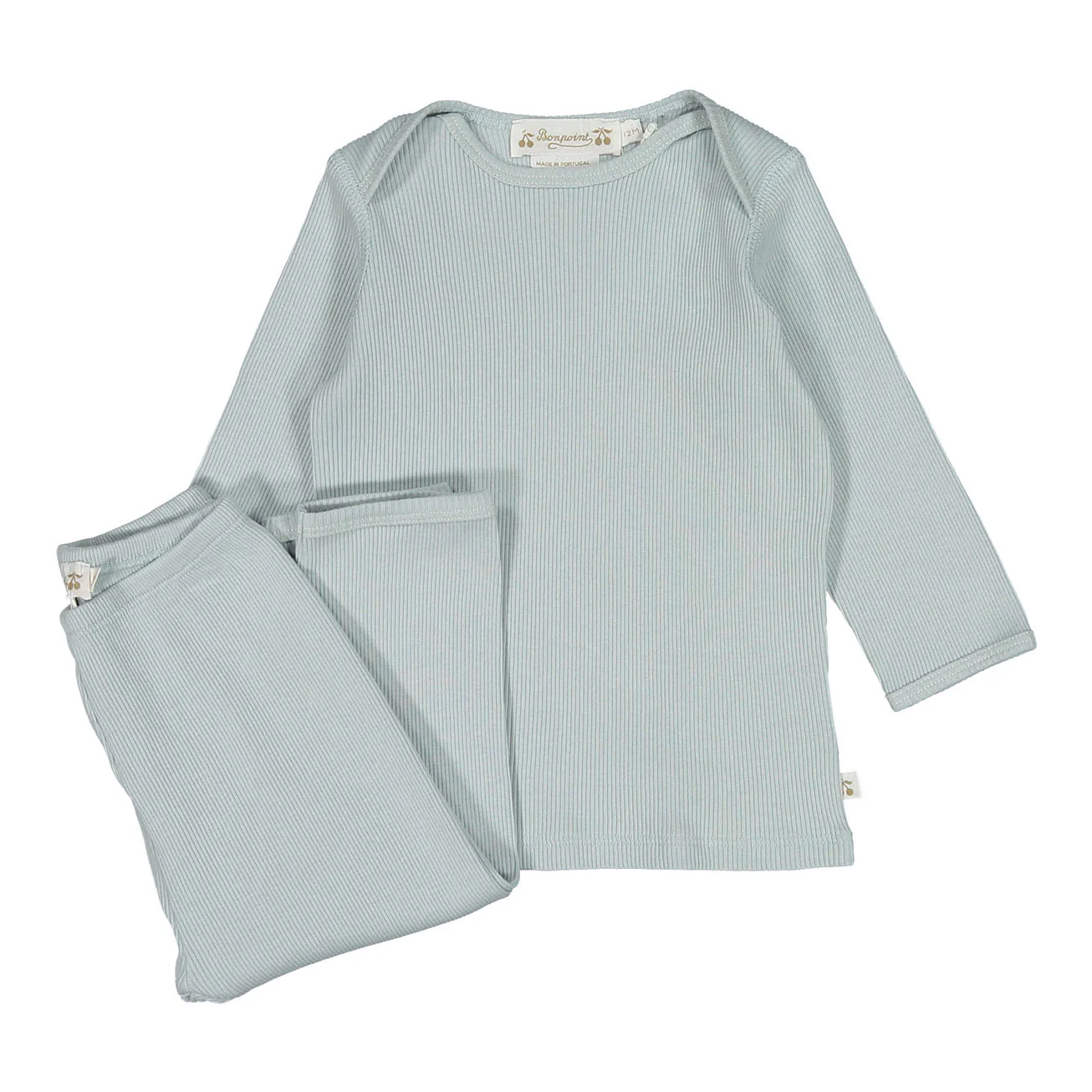 Bonpoint Sky Blue Timi  Baby Set