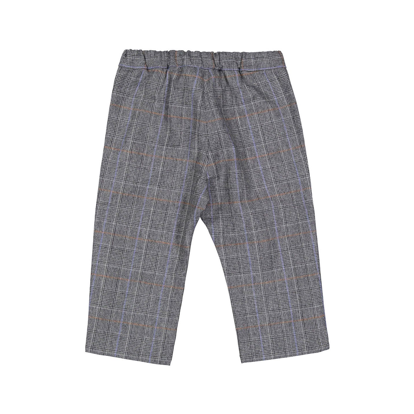 Bonpoint Slate Grey Plaid Thursday Baby Pant - Image 2