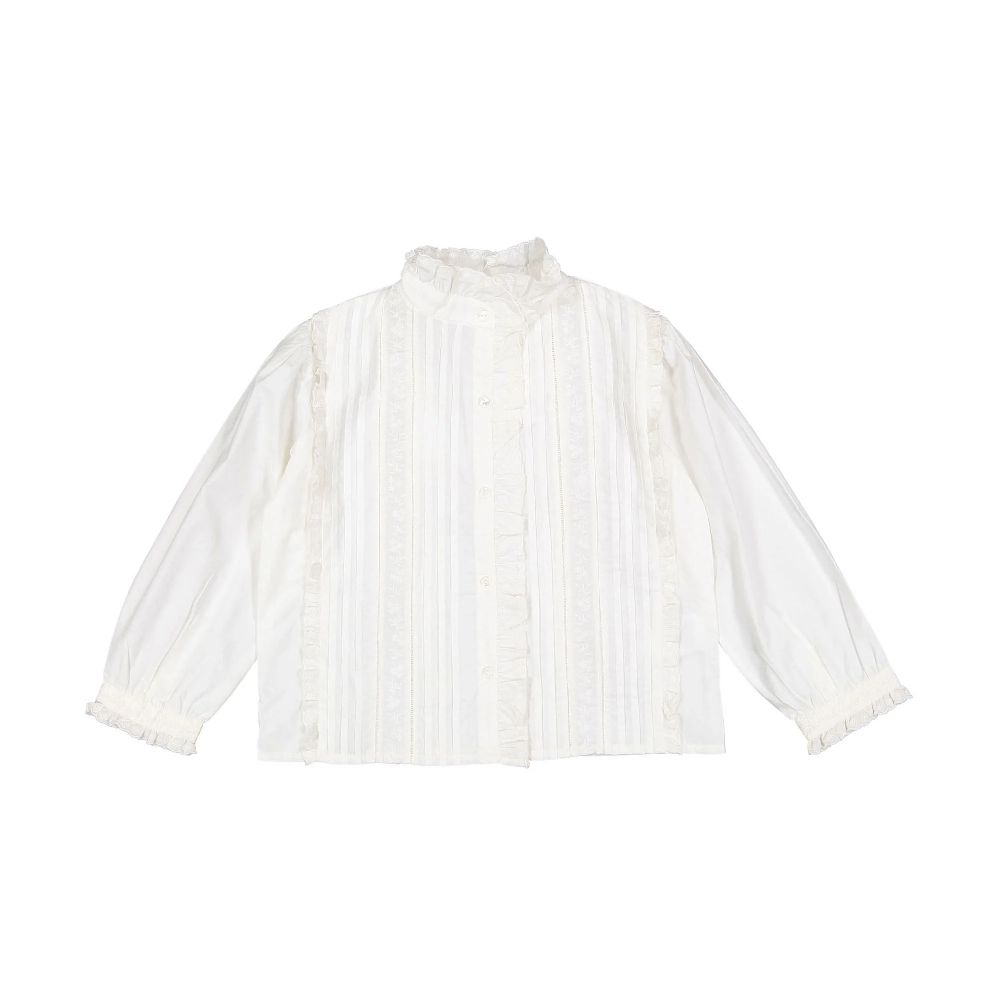 Bonpoint White Ginese Blouse