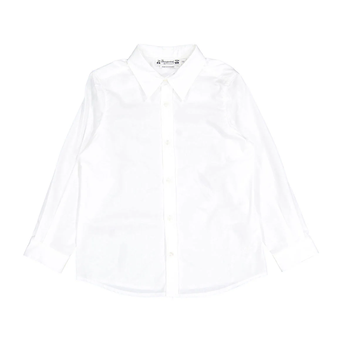 Bonpoint White Peacteur Shirt
