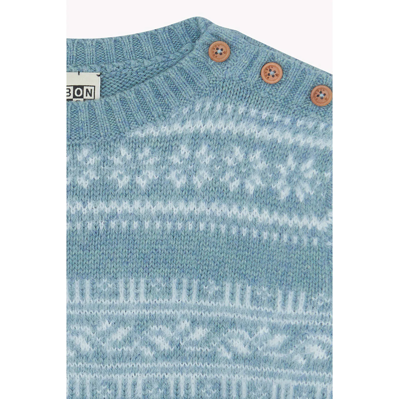 Bonton Blue Loustic Sweater - Image 4