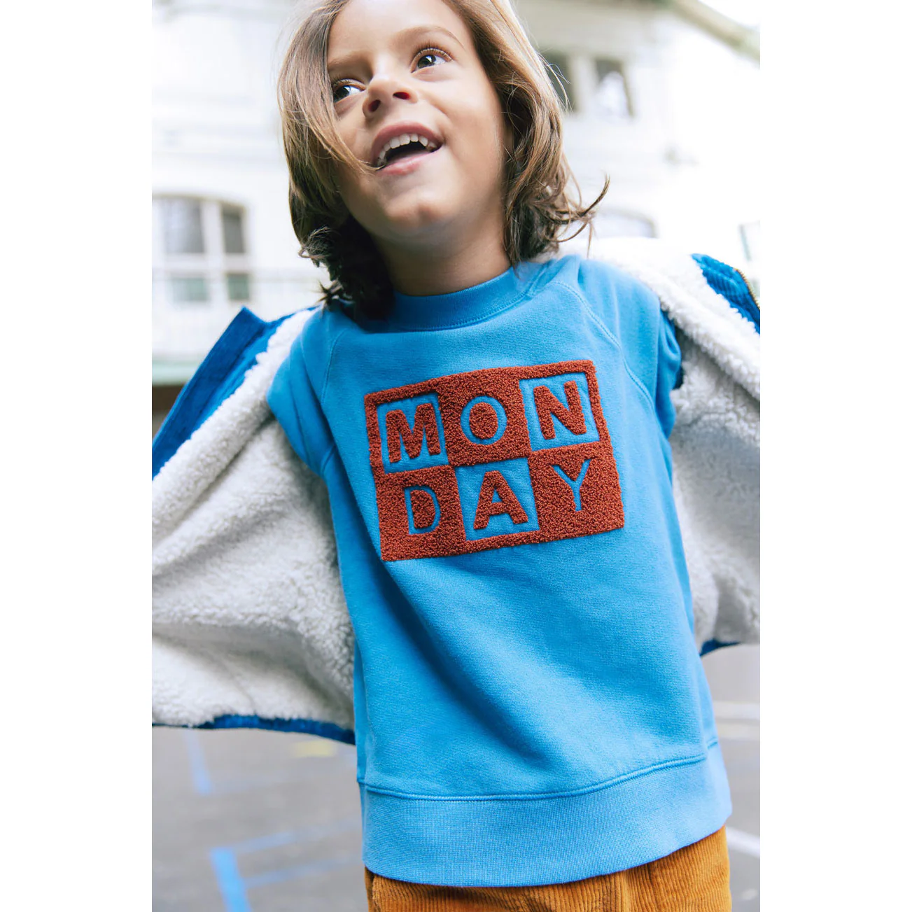 Bonton Blue Sweat Sandy Pullover - Image 2