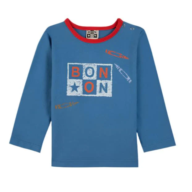 Bonton Blue Taxo Tee