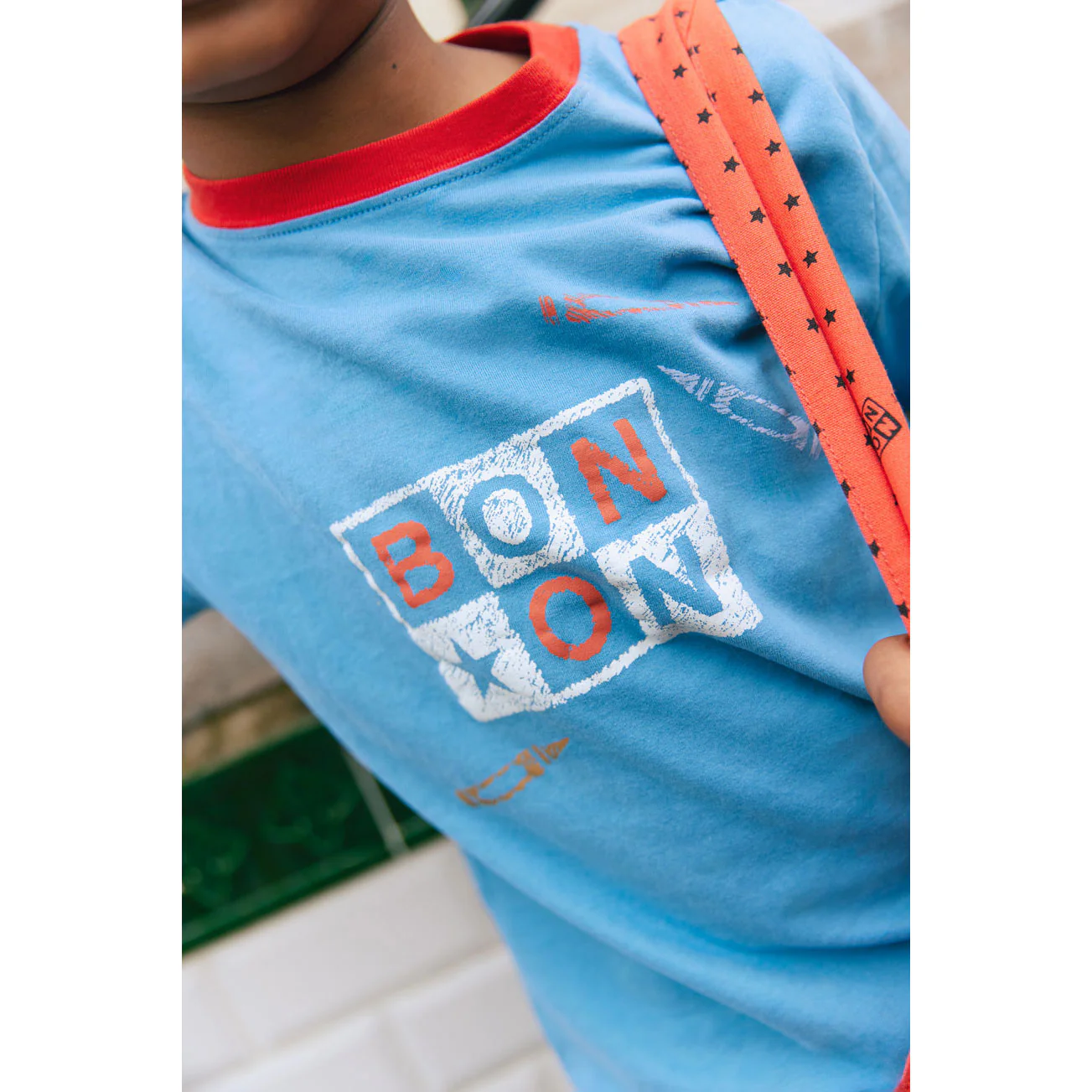 Bonton Blue Taxo Tee - Image 2