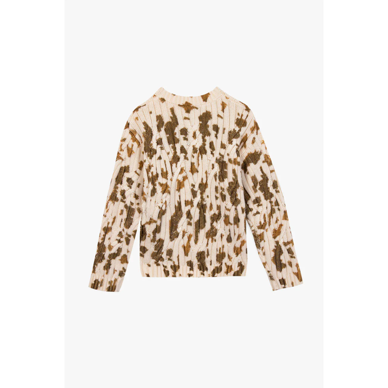 Bonton Brown Misty Cow Sweater - Image 3