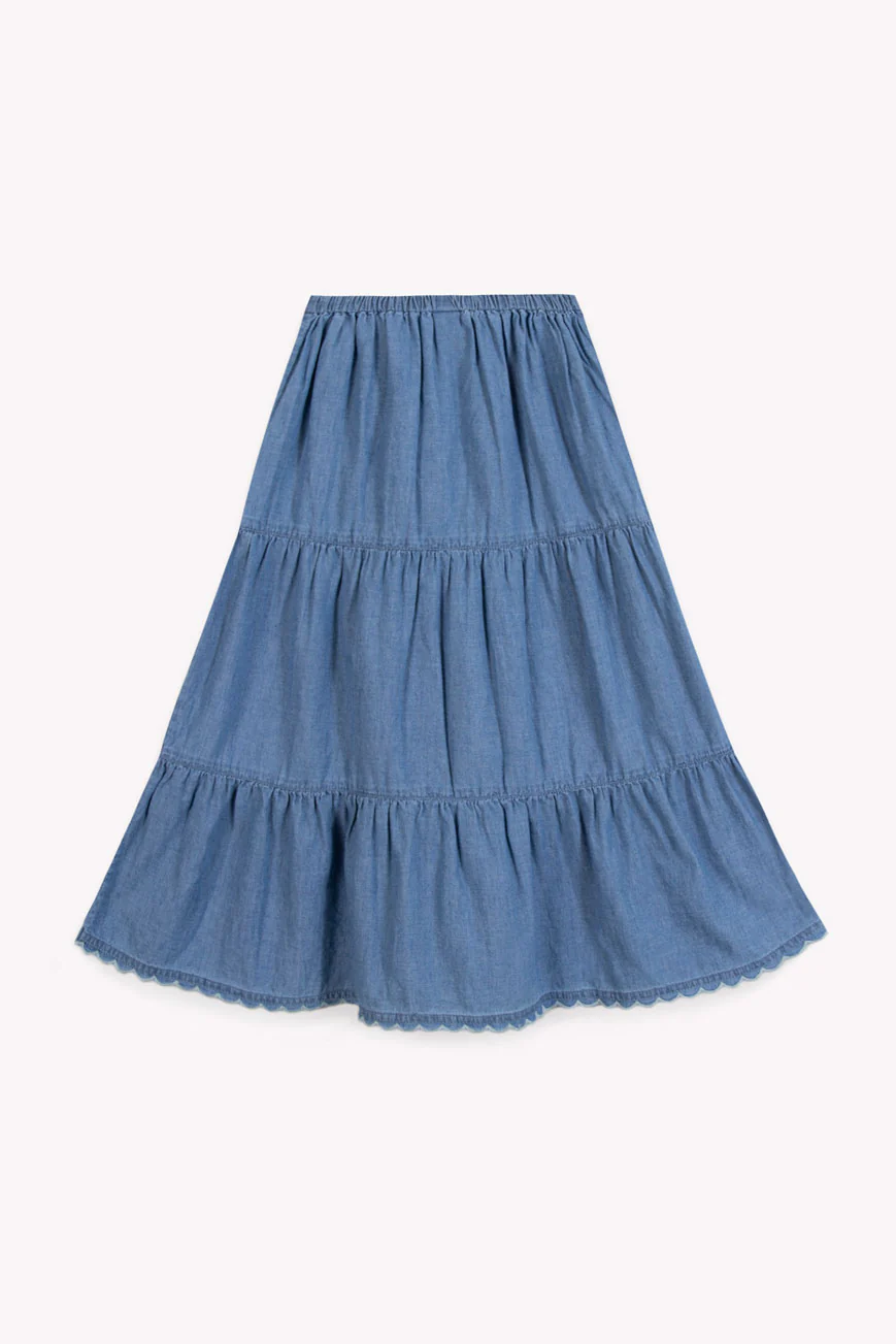 Bonton Chambray Celine Skirt - Image 2