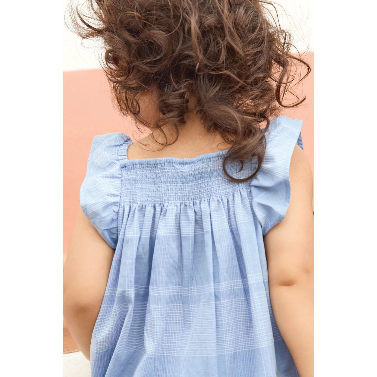Bonton Chambray Laux Romper - Image 4