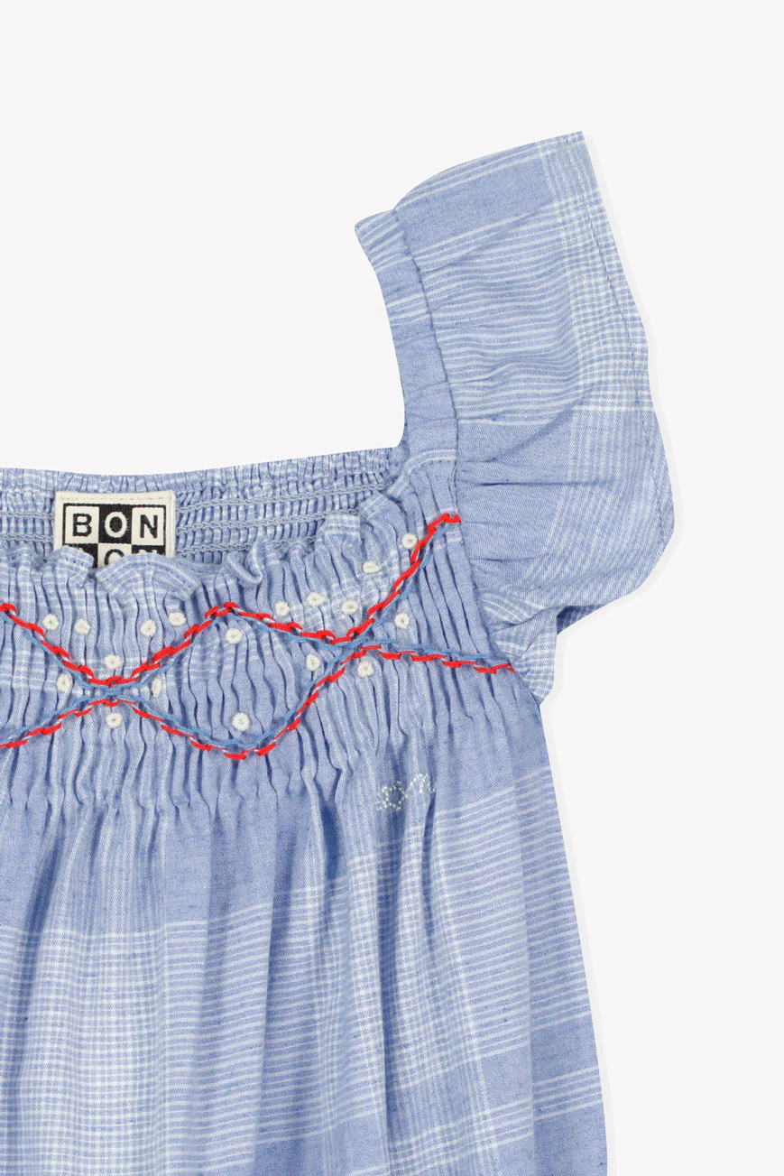 Bonton Chambray Laux Romper - Image 5