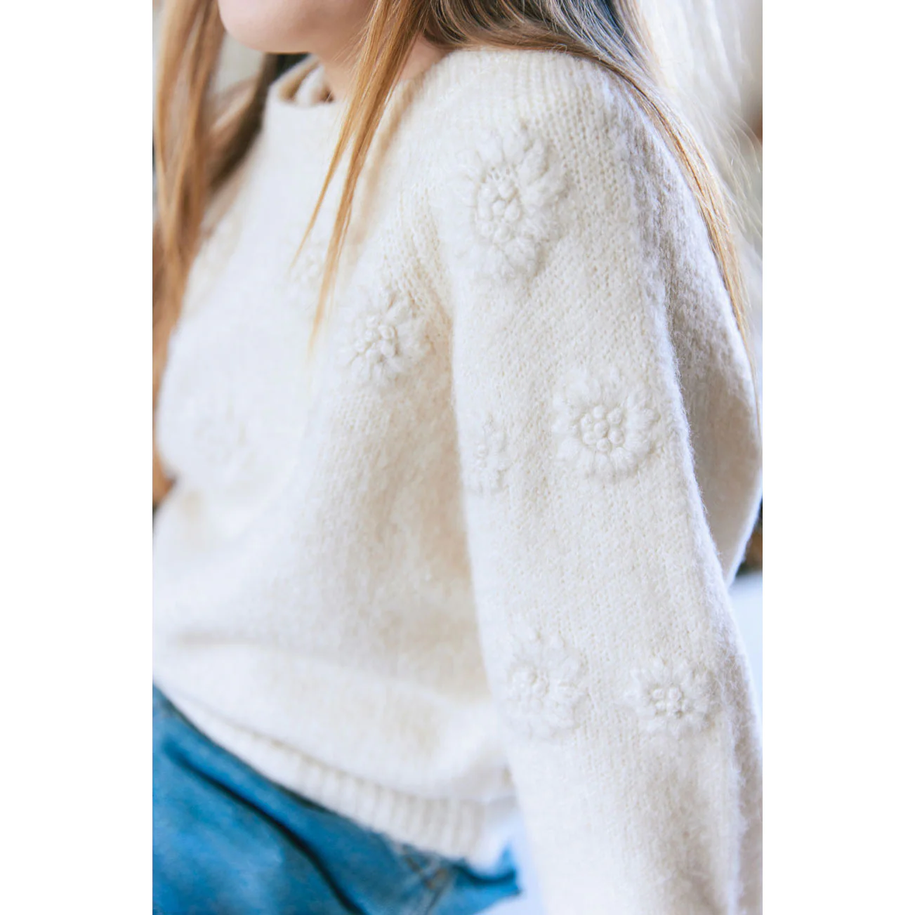 Bonton Cream Jessie Pullover - Image 2