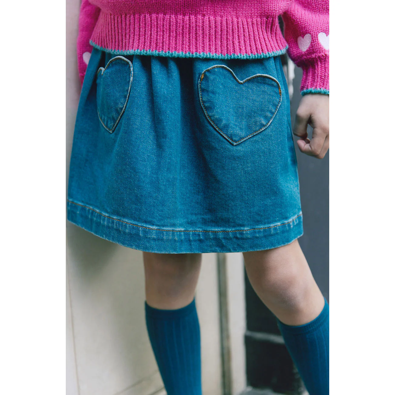 Bonton Denim Douchka Skirt - Image 2