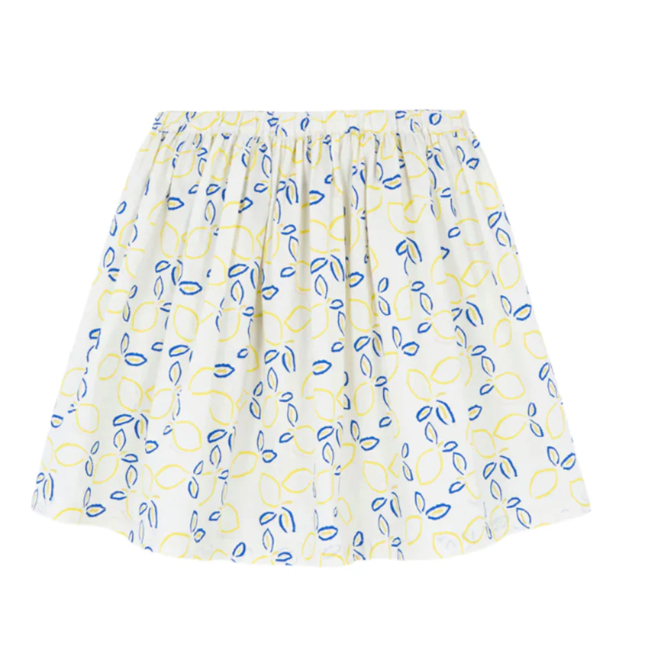 Bonton Ecru Framboise Skirt