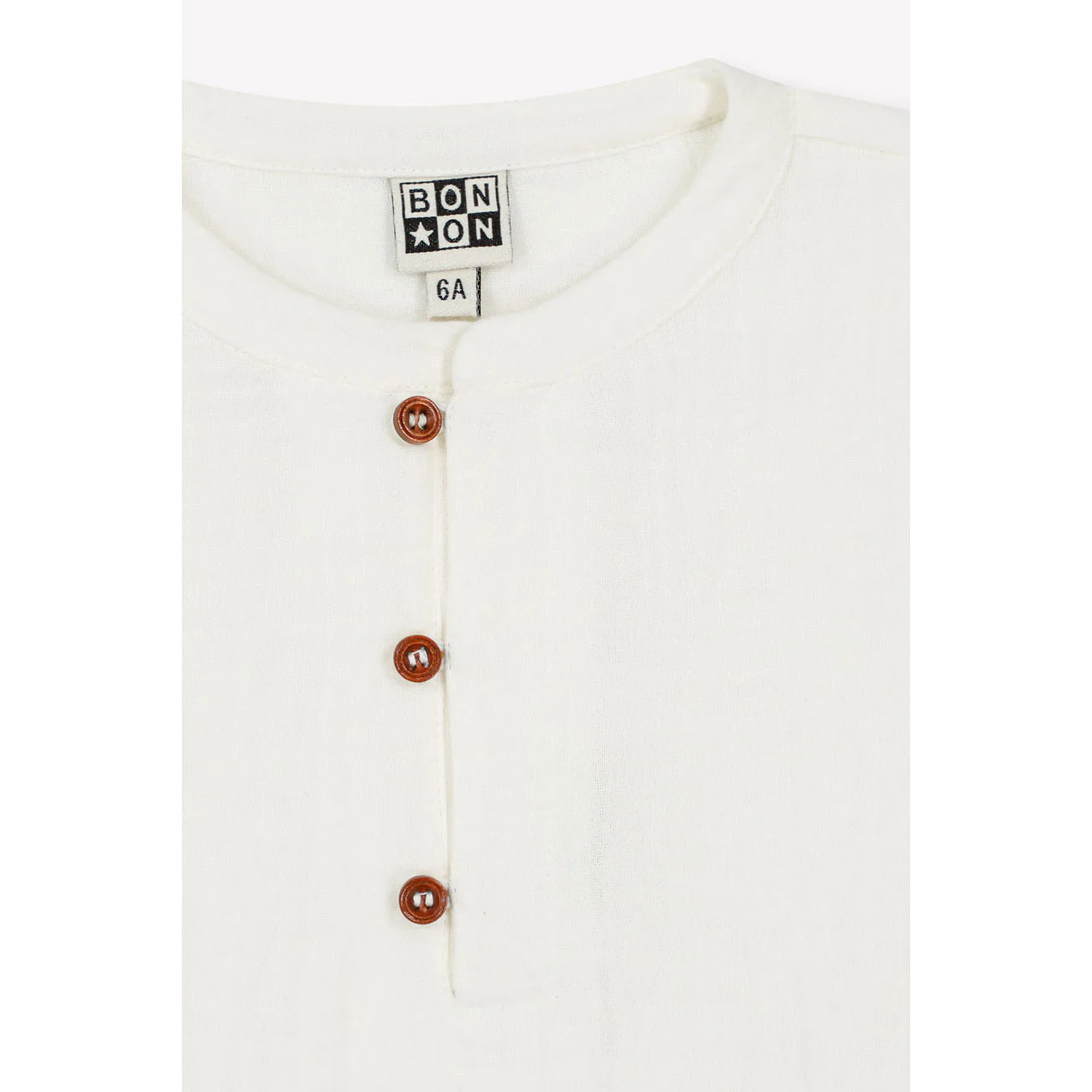 Bonton Ecru Noah Shirt - Image 3