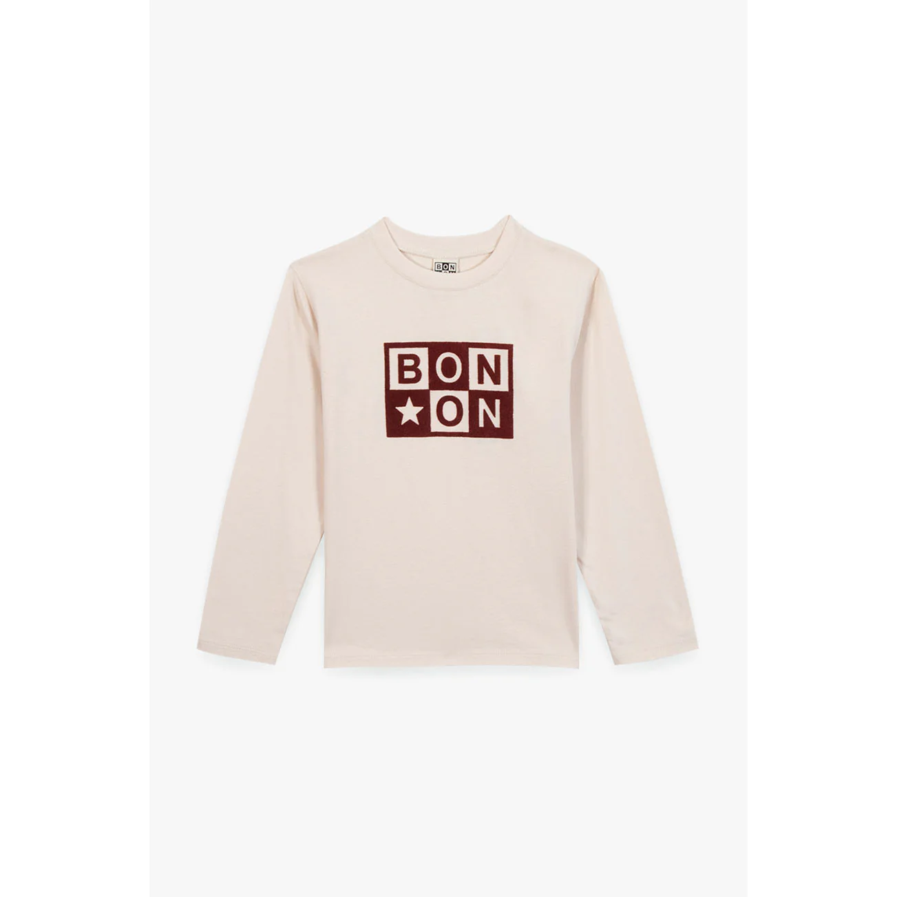 Bonton Ecru Taxo Logo Tee