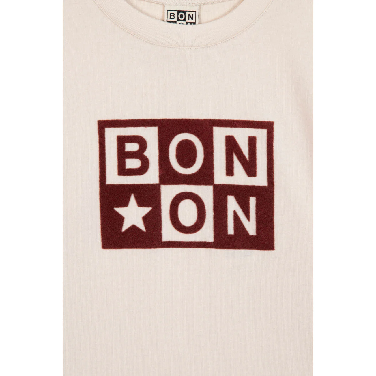 Bonton Ecru Taxo Logo Tee - Image 2