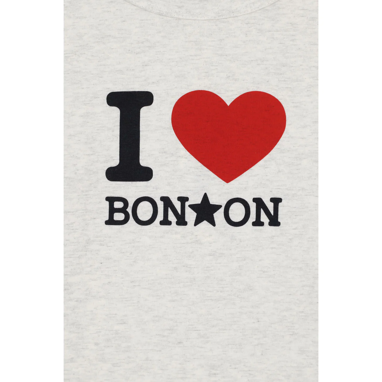 Bonton Grey Axo I Love Tee - Image 5