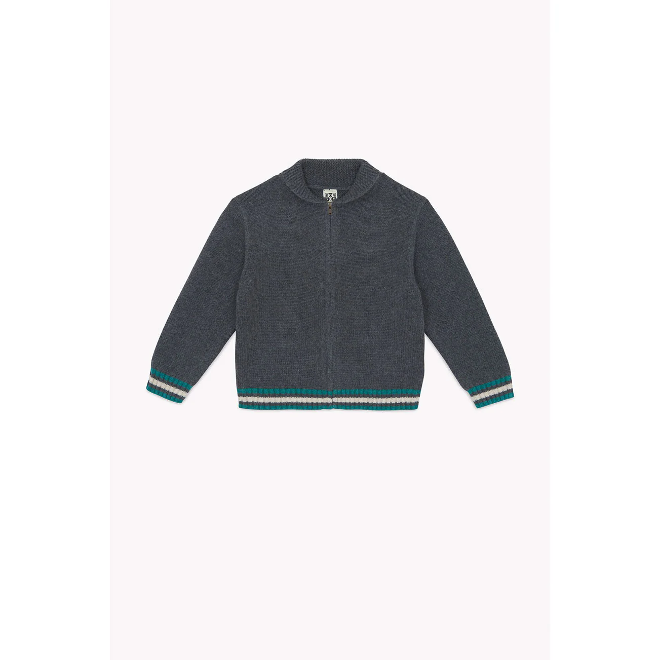 Bonton Grey Macho Zip Up