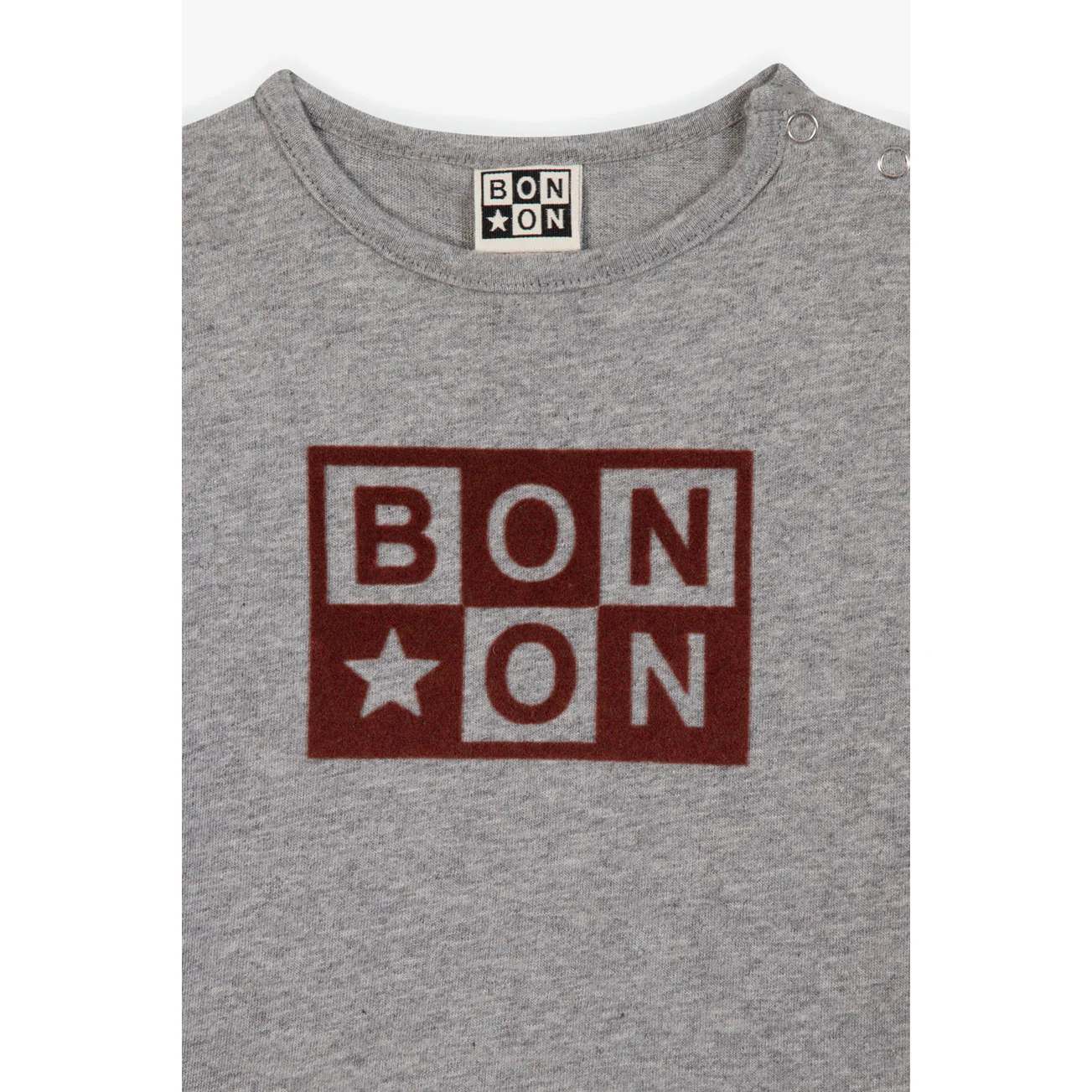 Bonton Grey Taxi Logo Tee - Image 2