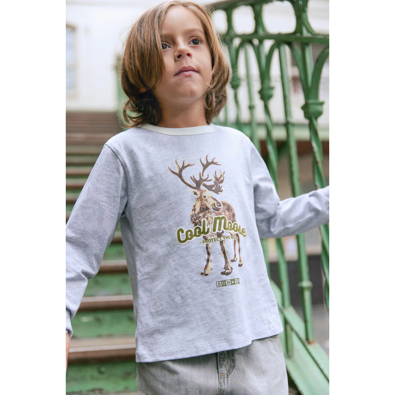 Bonton Grey Taxo Tee - Image 2