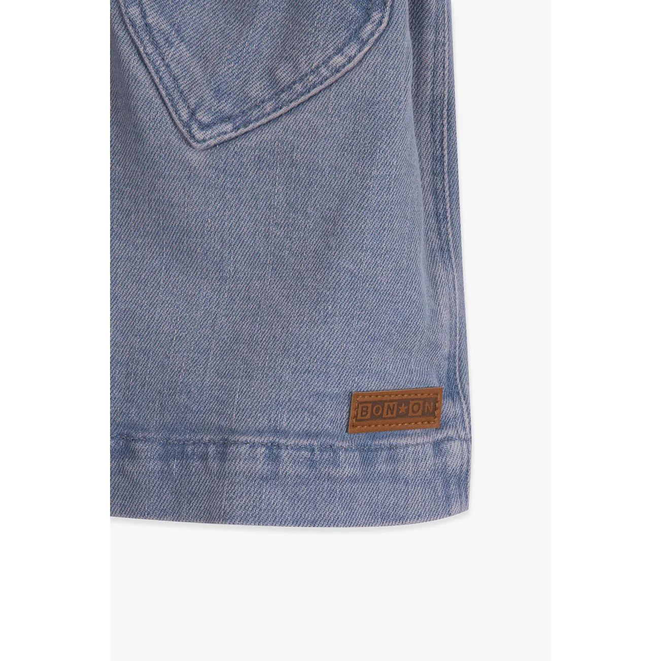 Bonton Light Denim Douchka Skirt - Image 2