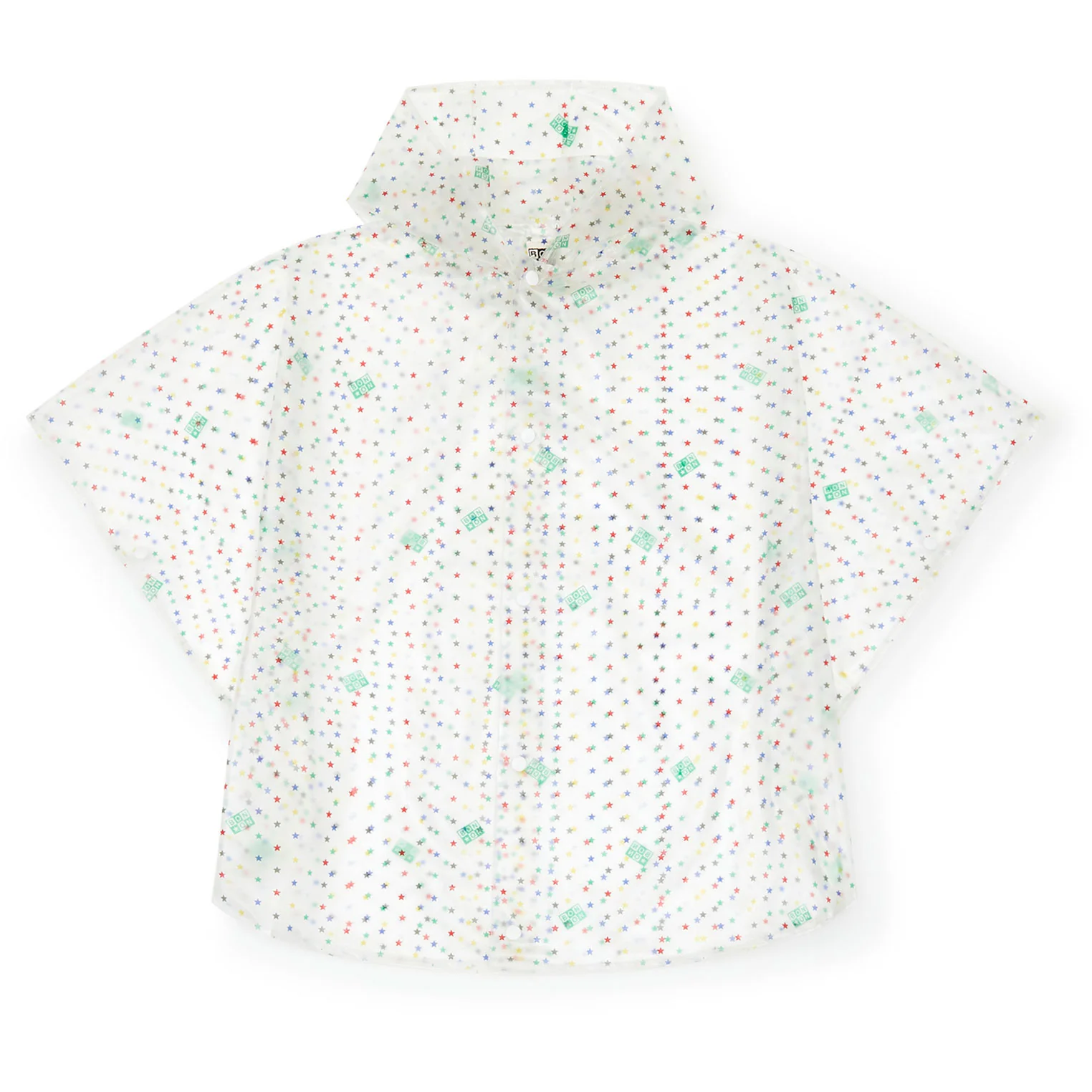 Bonton Multi Blue Rain Coat
