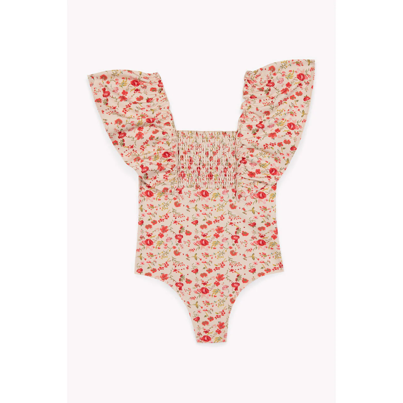 Bonton Pink Floral  Indienne Swimsuit