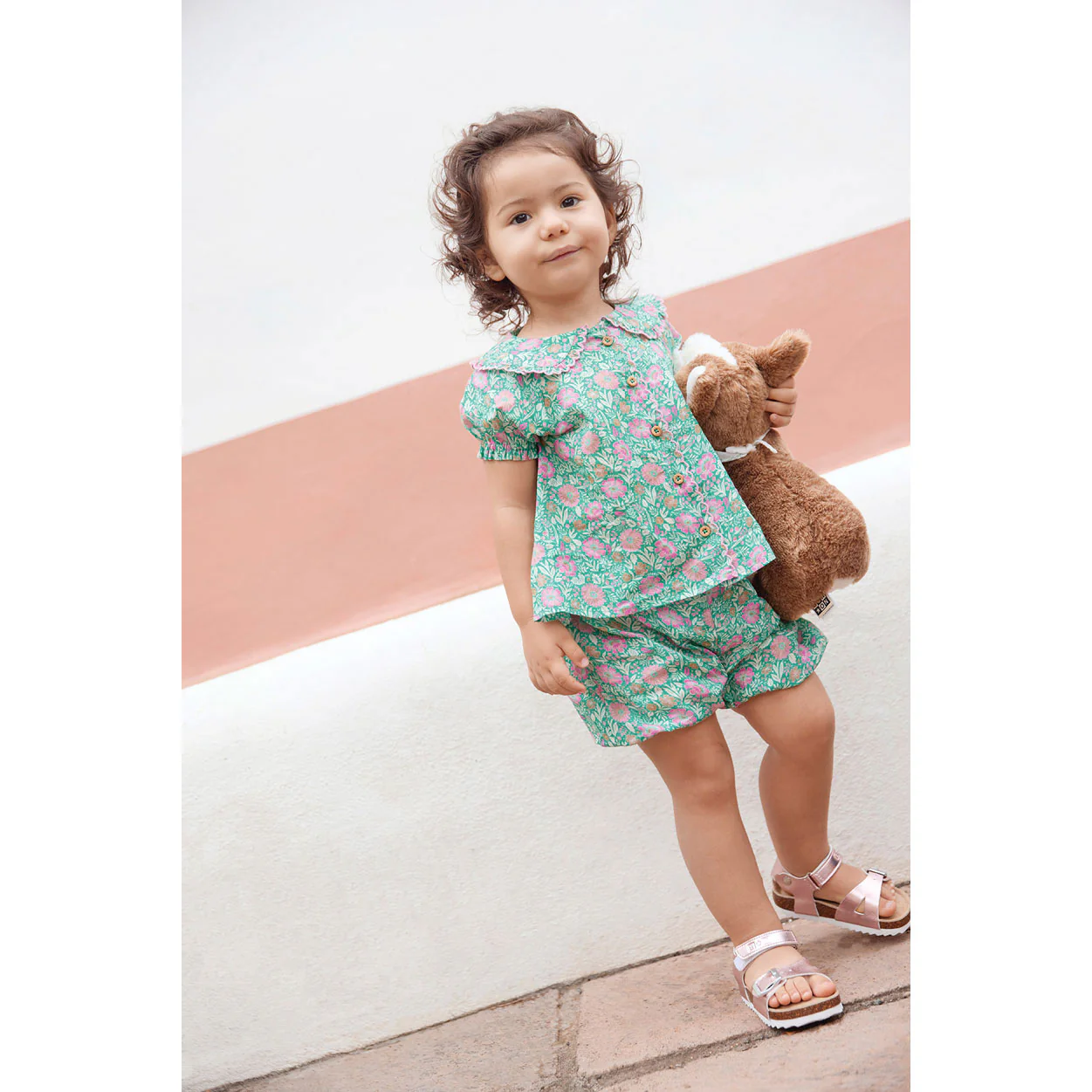 Bonton Turquoise Aria Blouse - Image 2