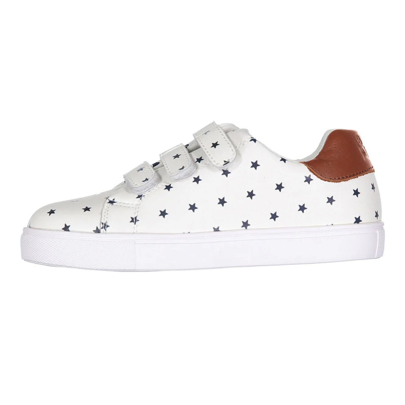 Bonton White Bonton Leather Sneakers - Image 2