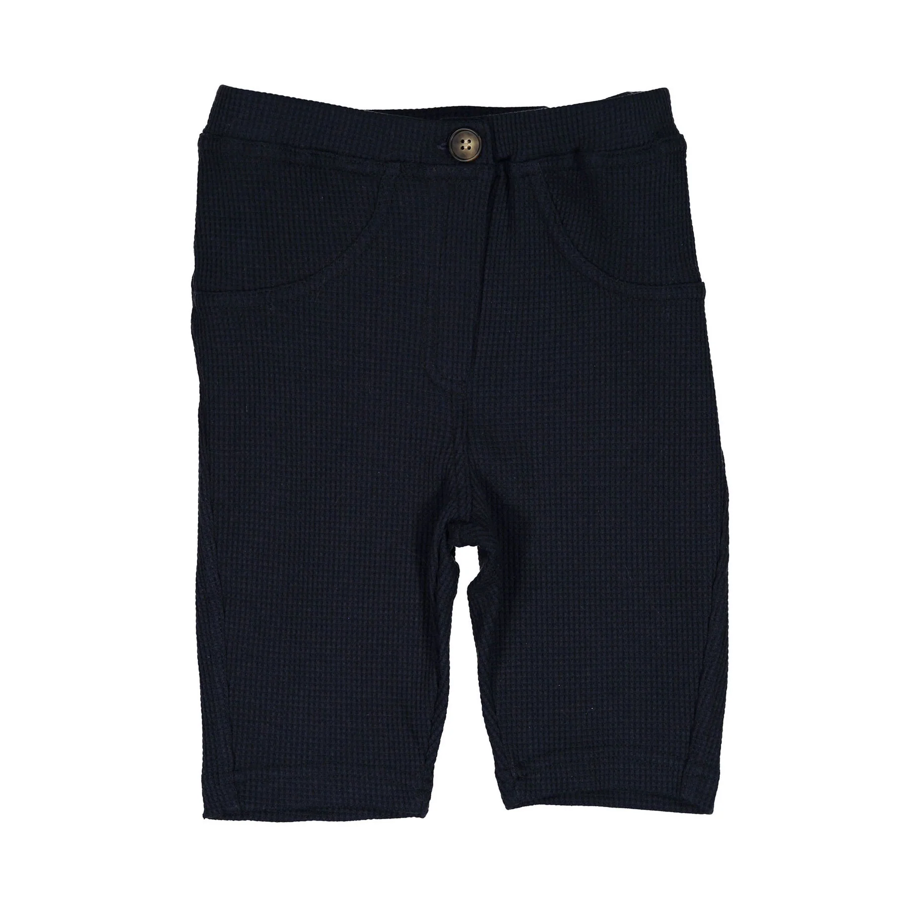 Boys and Arrows Navy Waffle Shorts - Image 2