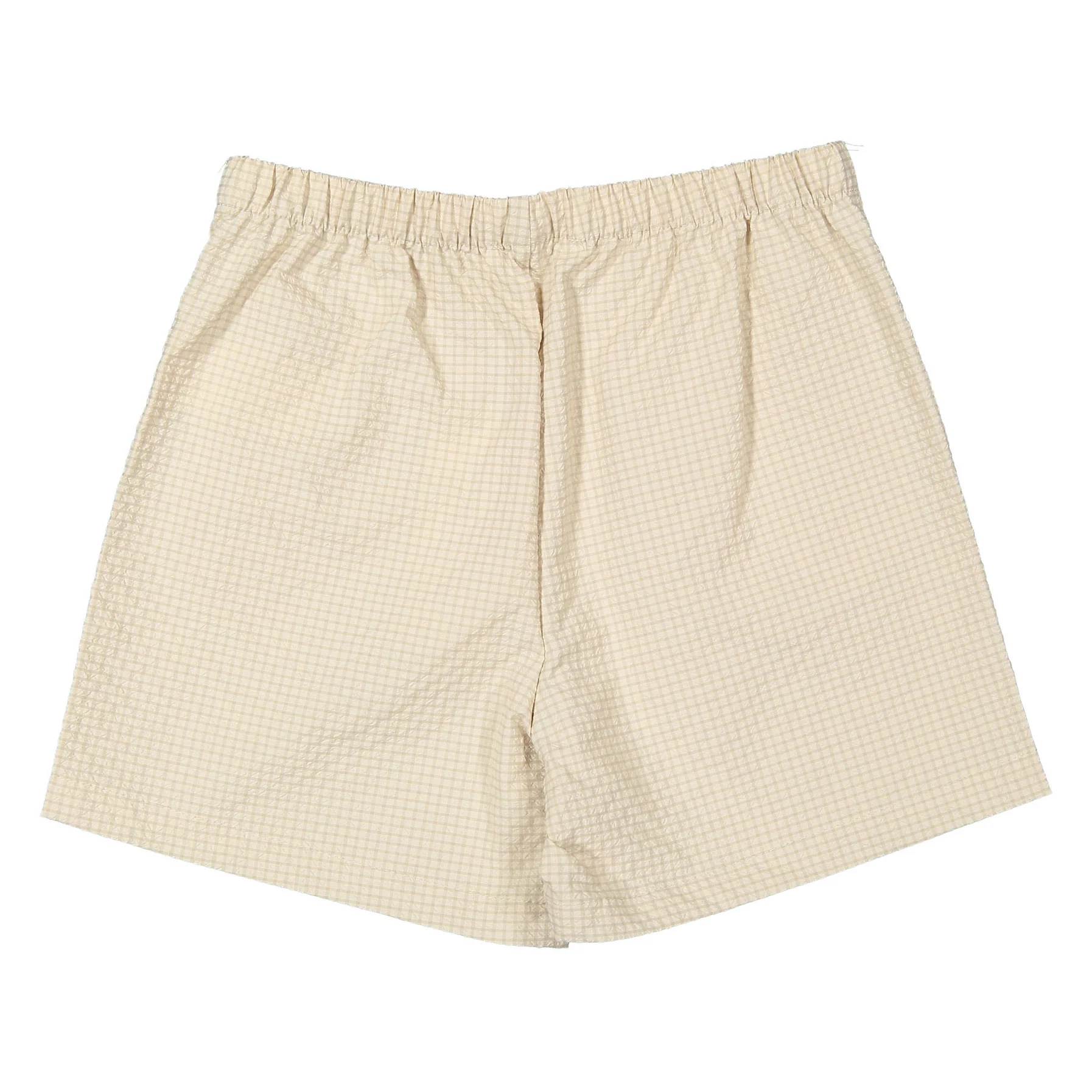 Boys and Arrows Tan Checked Shorts - Image 2
