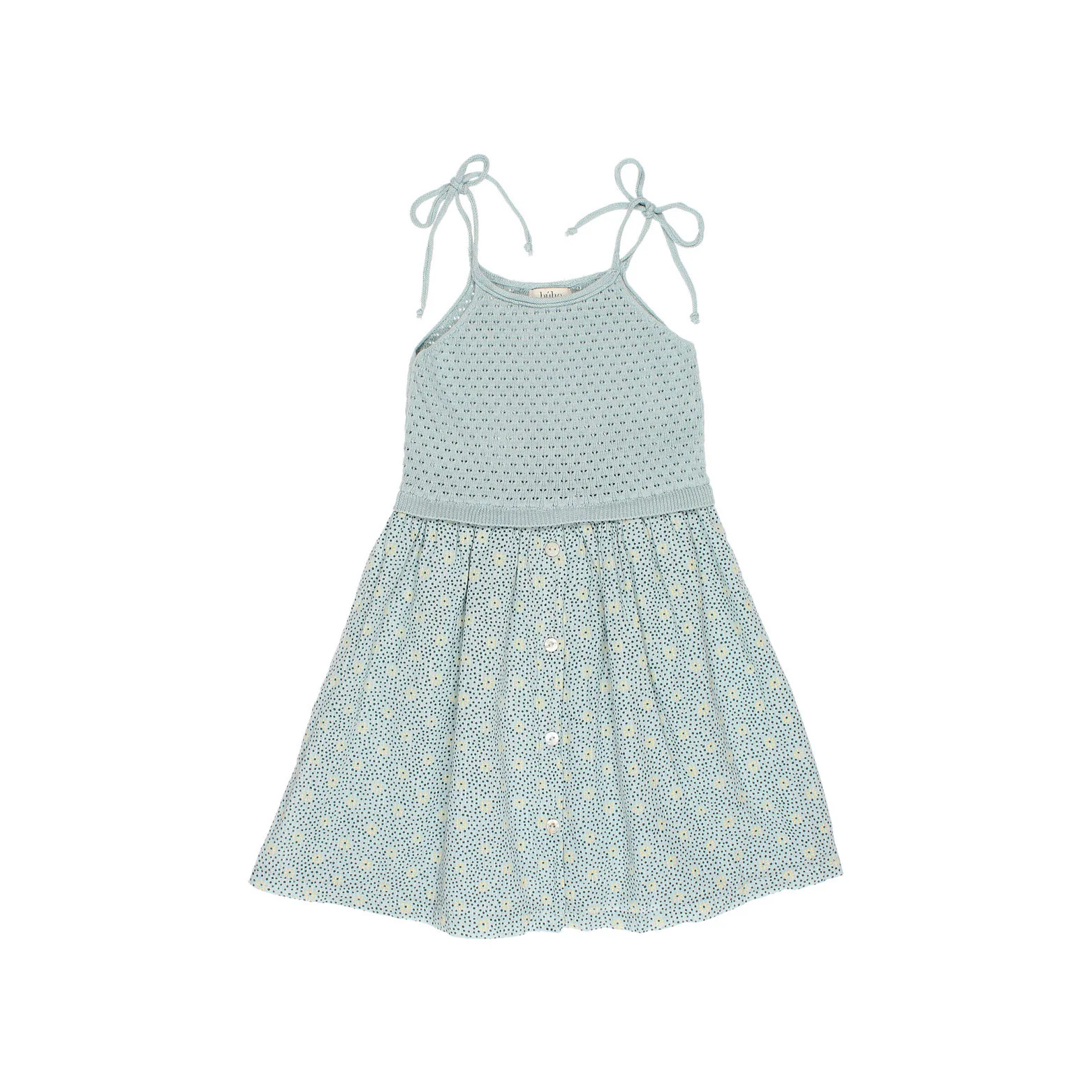 Buho Almond Flower Dots Dress
