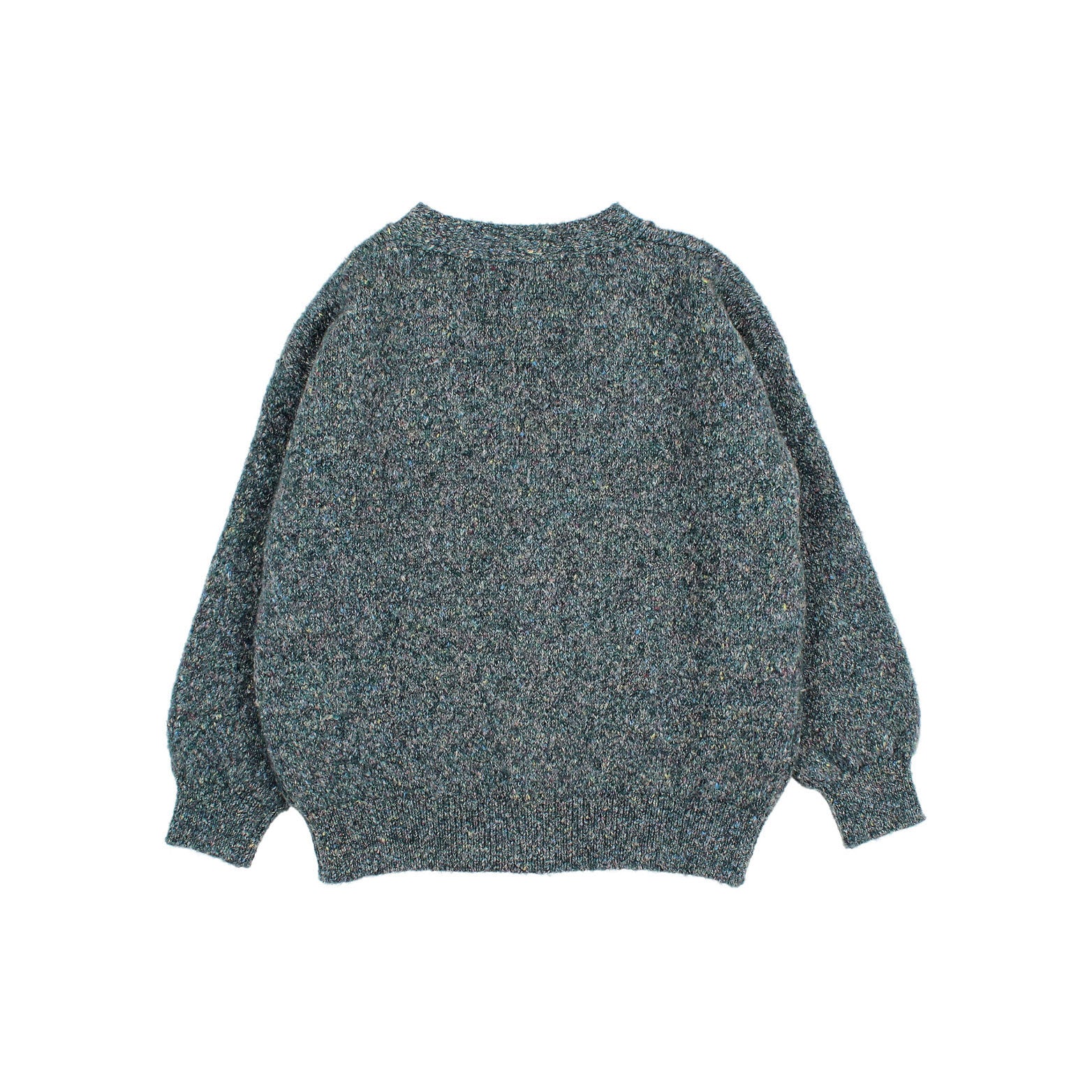 Buho Alpine Green Melange Cardigan - Image 2