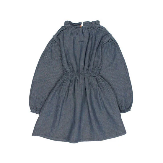 Buho Antic Blue Lurex Dress - Image 2