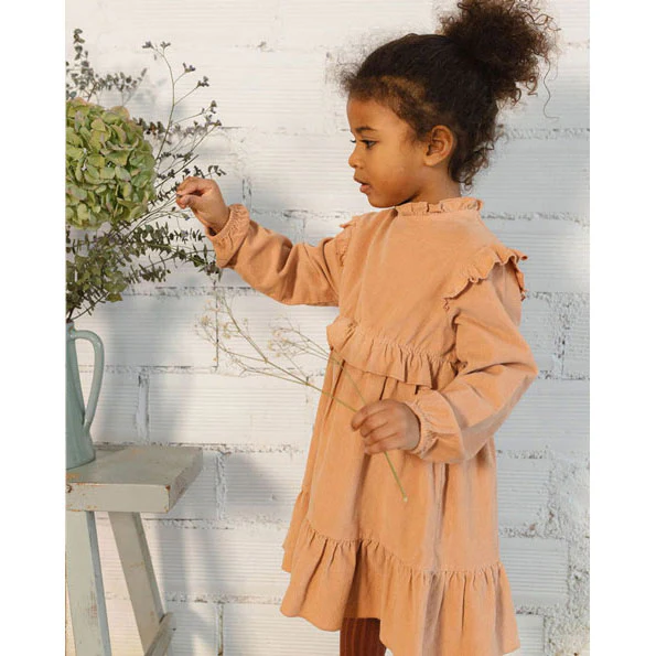 Buho Apple Blossom Soft Velour Dress - Image 5