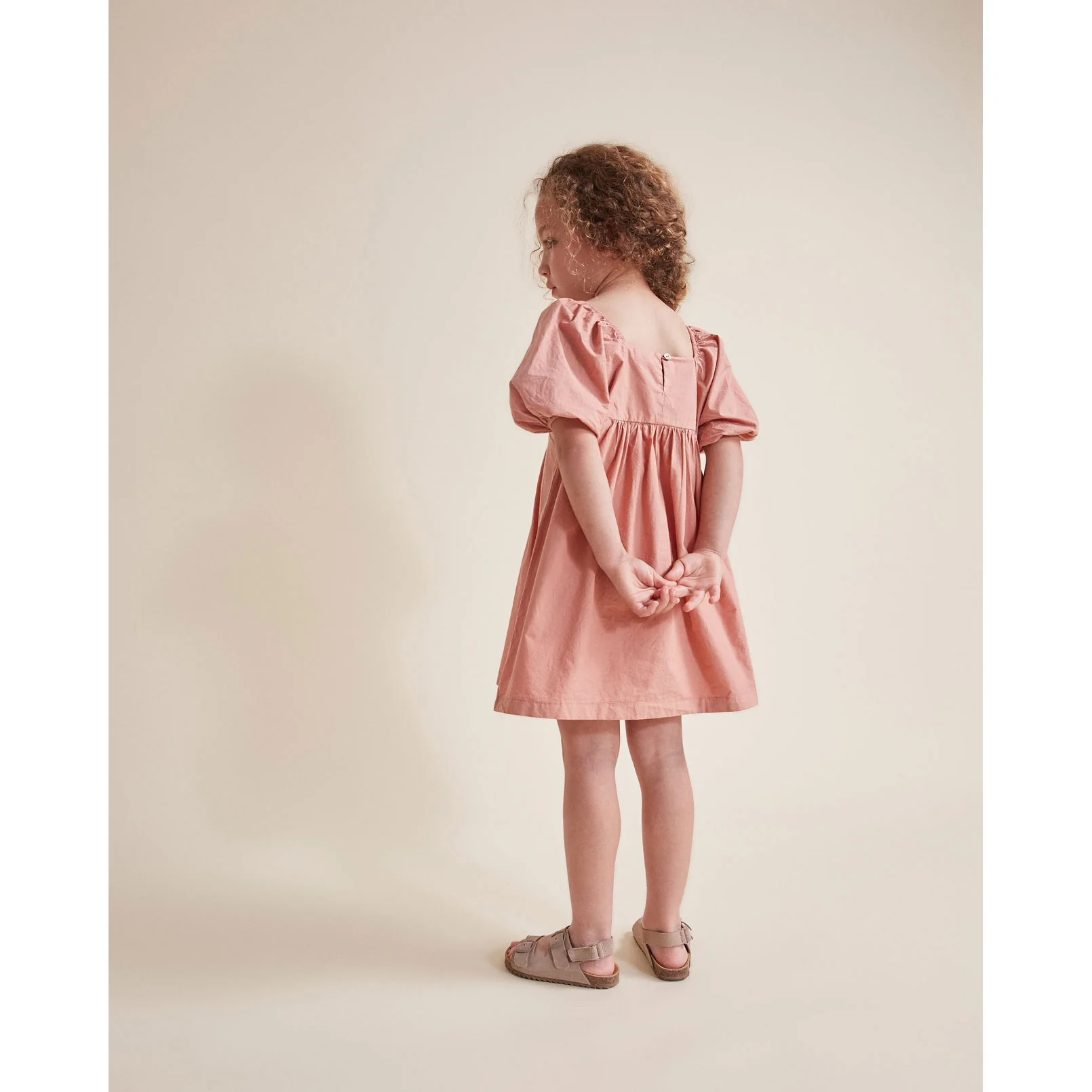 Buho Argile Poplin Dress - Image 4
