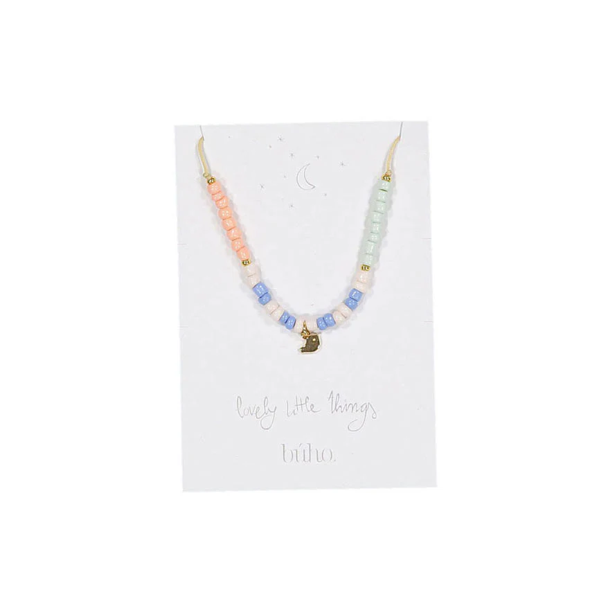 Buho Beaded Bird Necklace