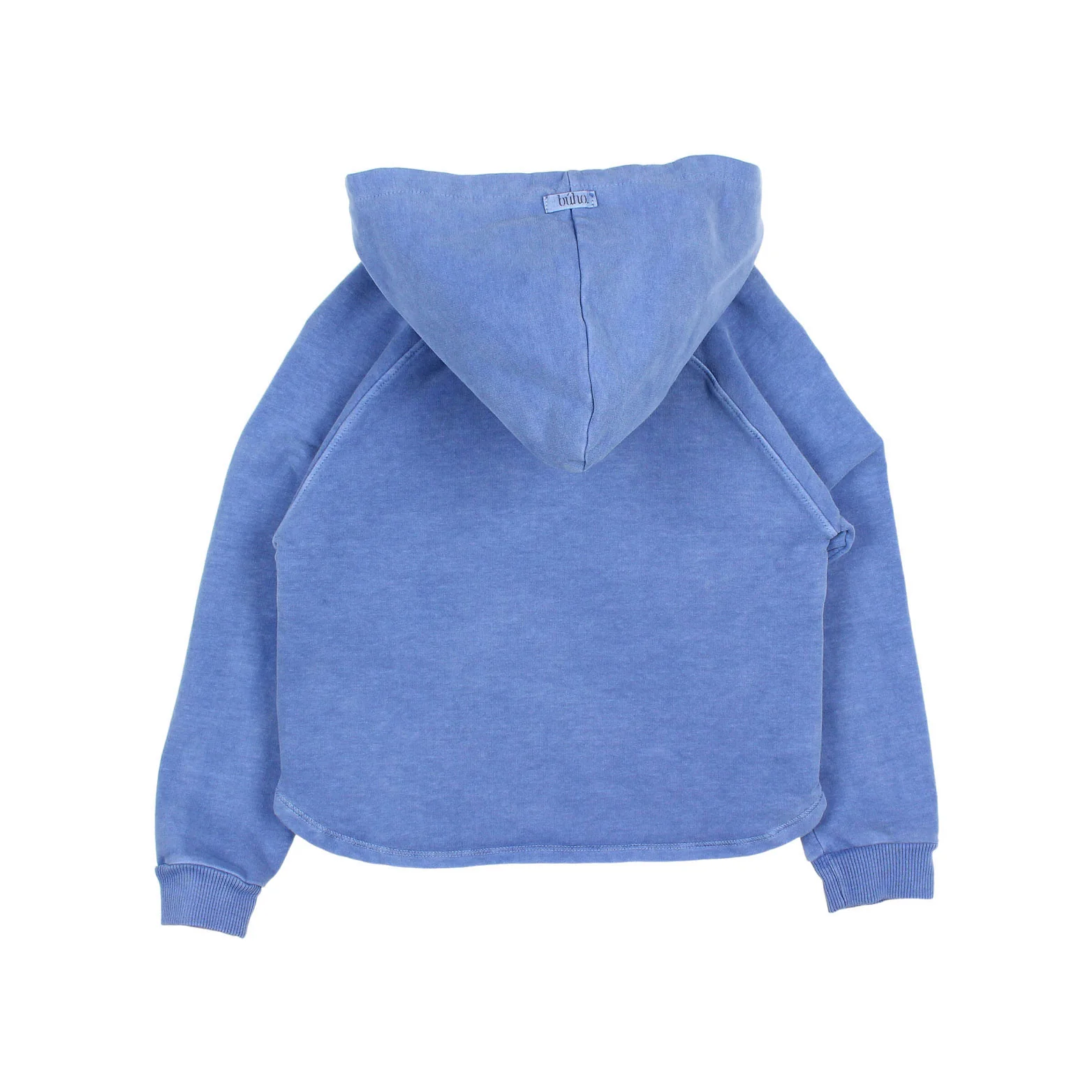 Buho Blue Surf Hood Fleece Pullover - Image 4