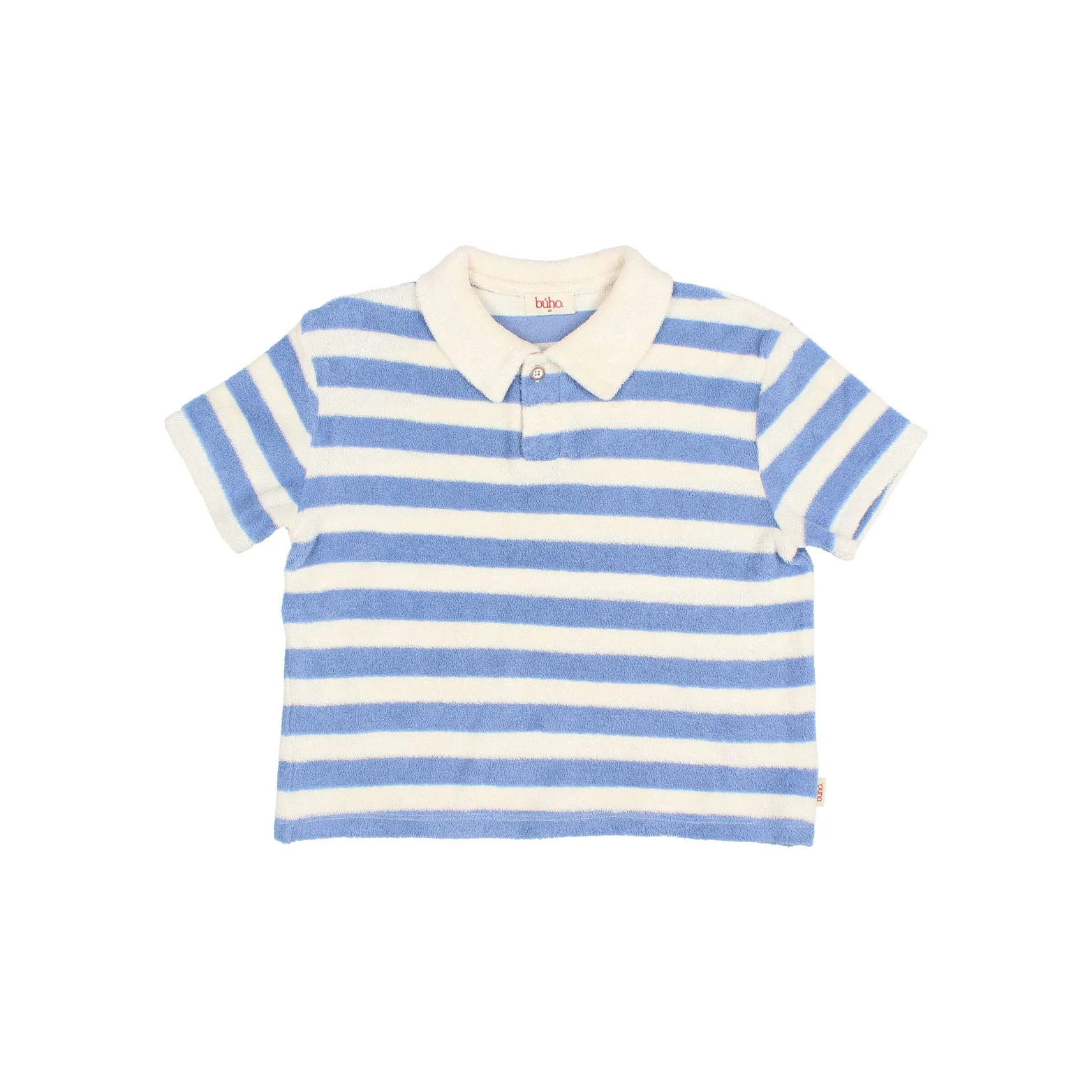 Buho Bluette Terry Stripe Polo