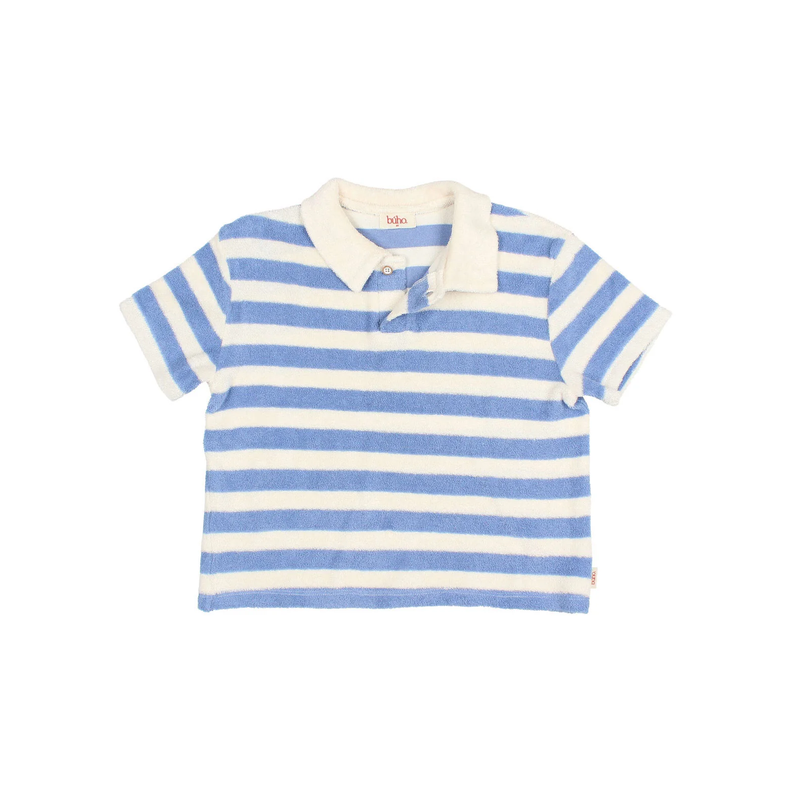 Buho Bluette Terry Stripe Polo - Image 4