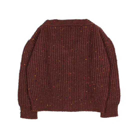Buho Brown Botonato Cardigan - Image 3