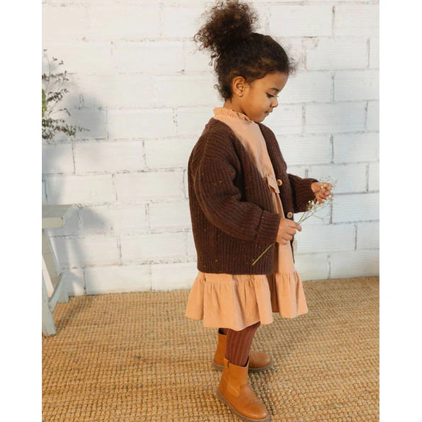 Buho Brown Botonato Cardigan - Image 4