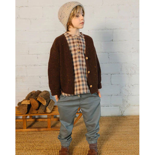 Buho Brown Botonato Cardigan - Image 5