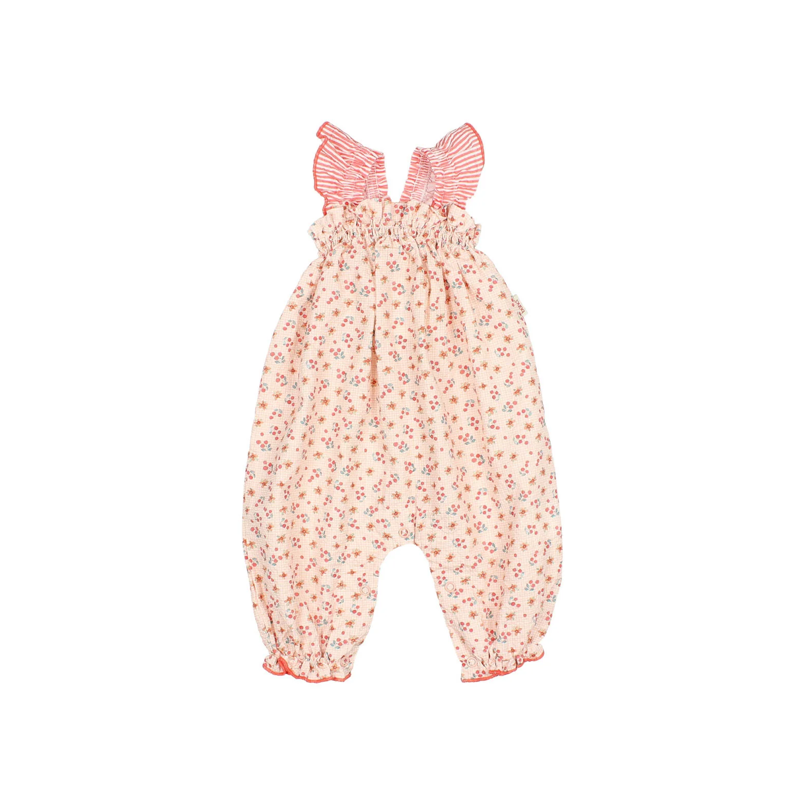 Buho Coral Picnic Jumpsuit