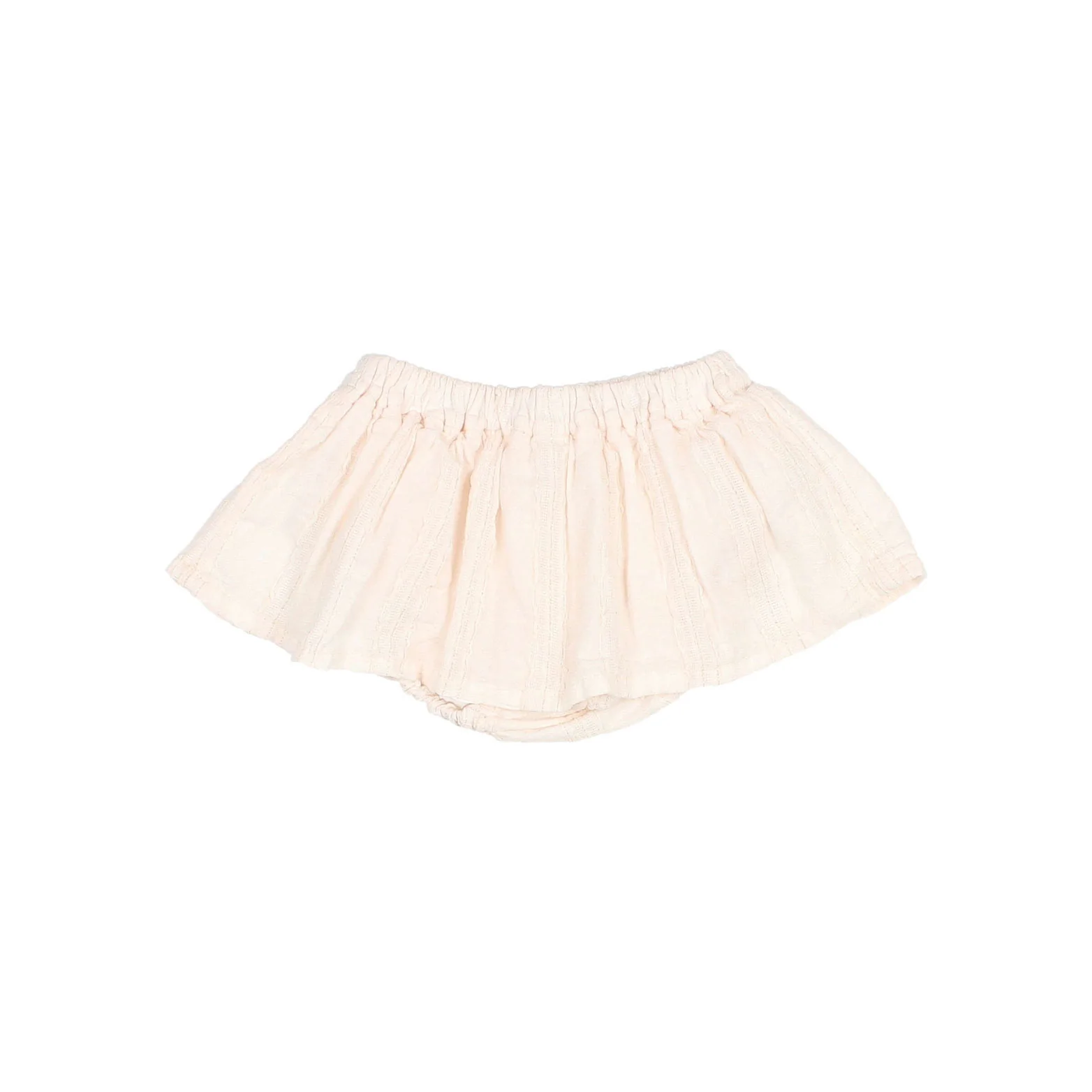 Buho Cream Pink Chic Lurex Baby Culotte