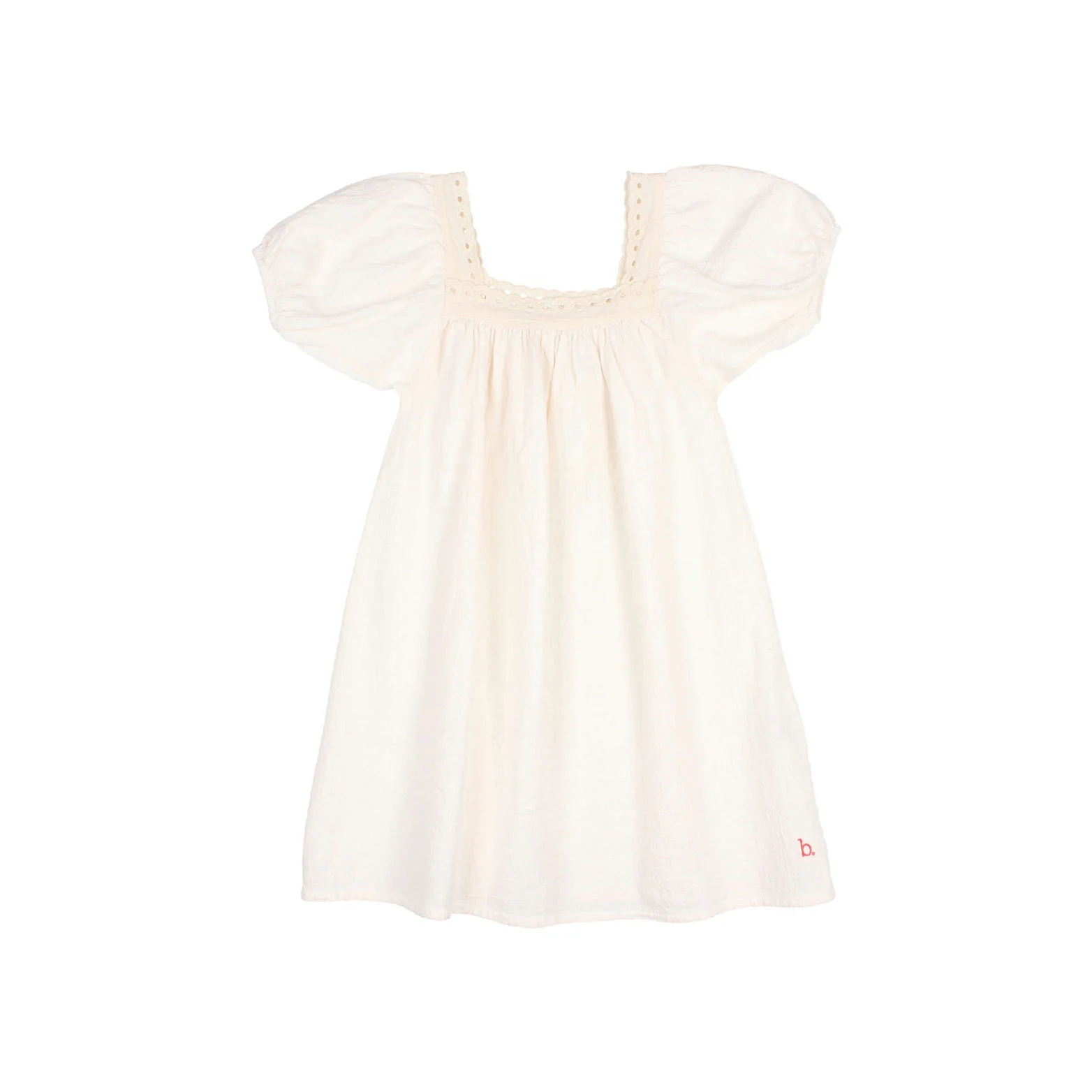 Buho Cream Pink Lace Dress