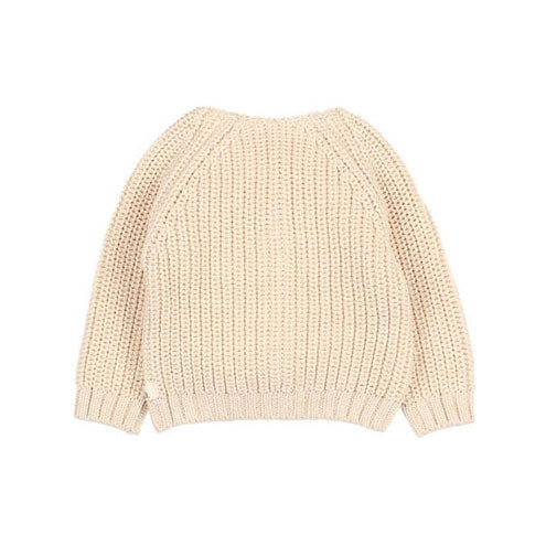 Buho Ecru Baby Cardigan - Image 2