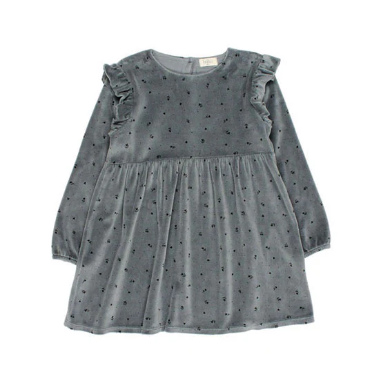 Buho Elephant Velvet Cuore Dress