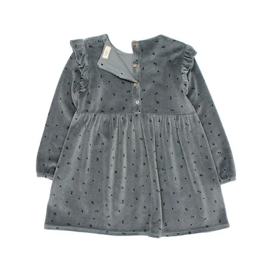 Buho Elephant Velvet Cuore Dress - Image 3