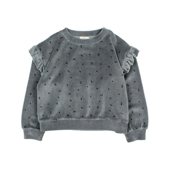 Buho Elephant Velvet Cuore Sweater