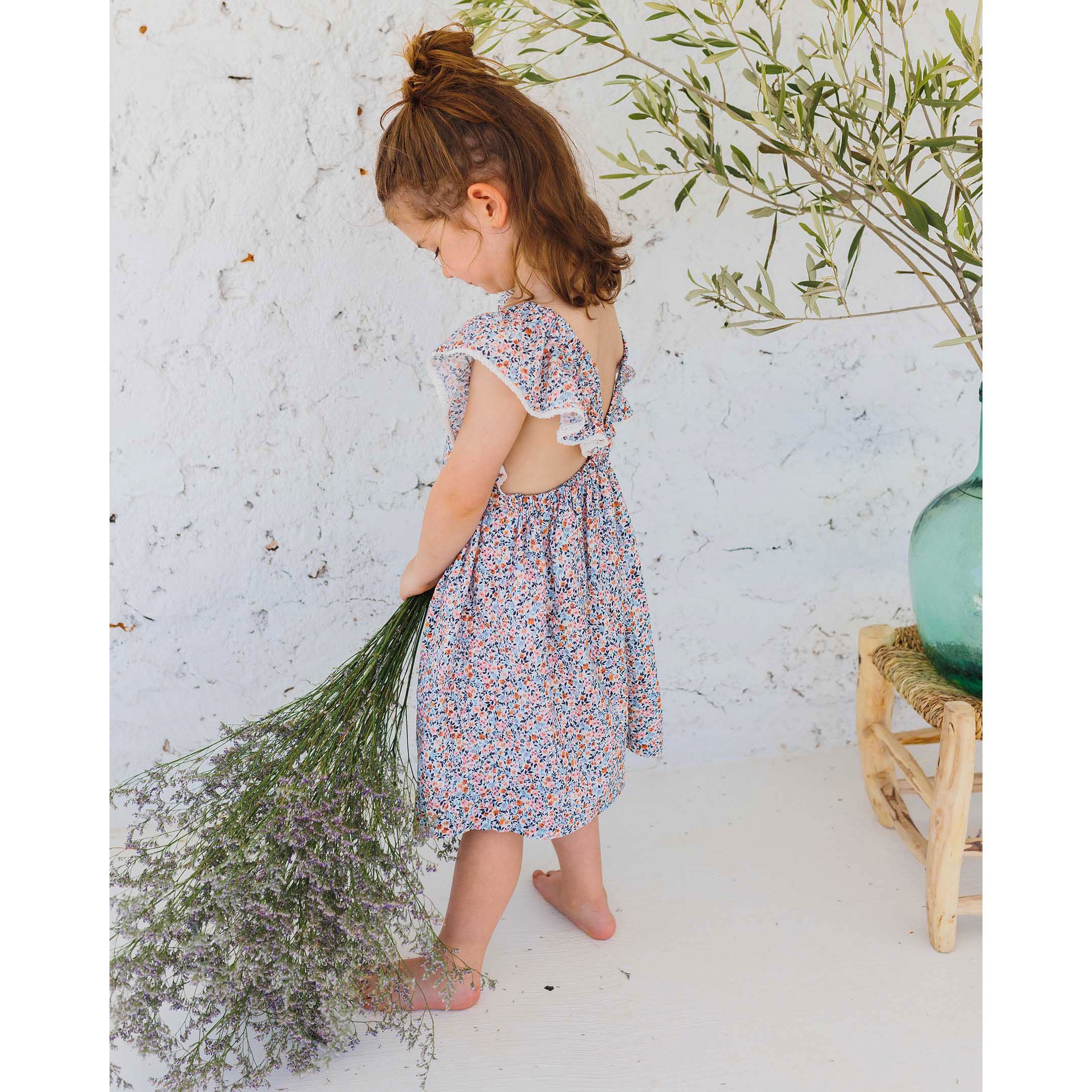 Buho Floral Bloom Dress - Image 6