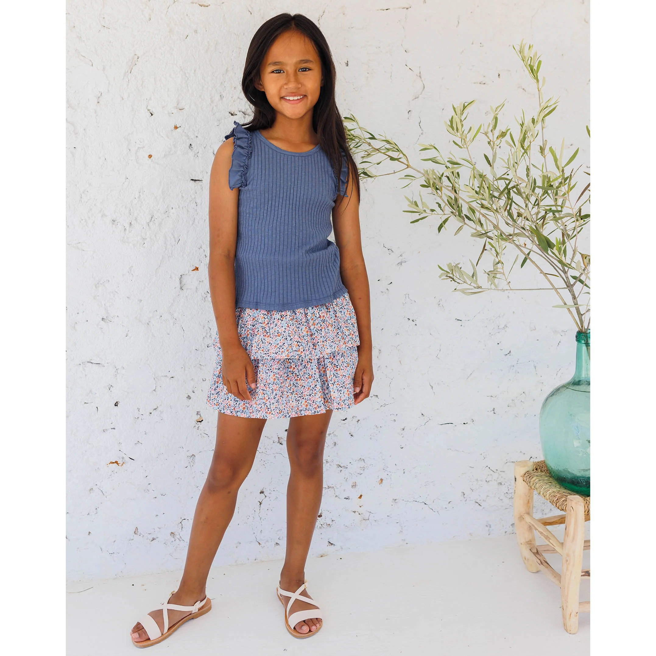 Buho Floral Bloom Skirt - Image 3